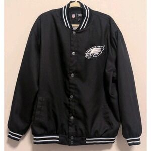 NFL Team Apparel Philadelphia Eagles Varsity Jacket 2XL